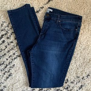 Skinny Dark Wash Blue Jeans by New York & Company - Tall Inseam!